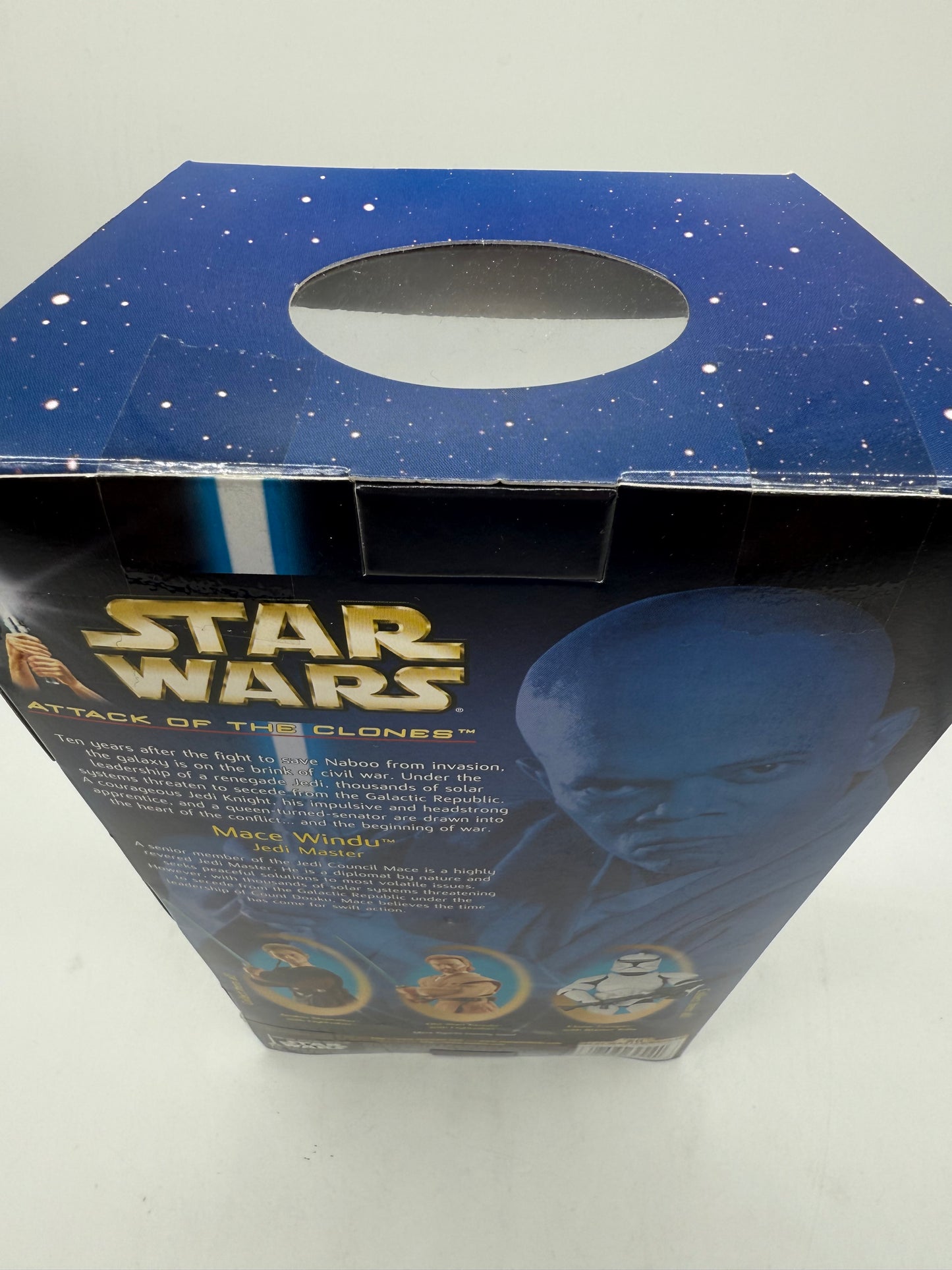 Hasbro 2002 Star Wars Attack of The Clones Mace Windu