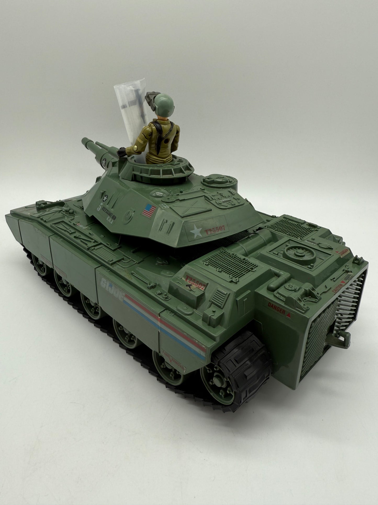 Vintage G.I. Joe MOBAT Motorized Battle Tank With Steeler 1982 Hasbro