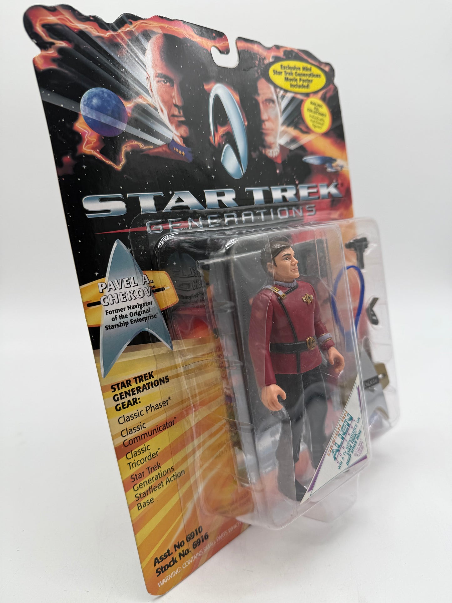 Star Trek Generations Pavel A.Chekov 1994 Playmates
