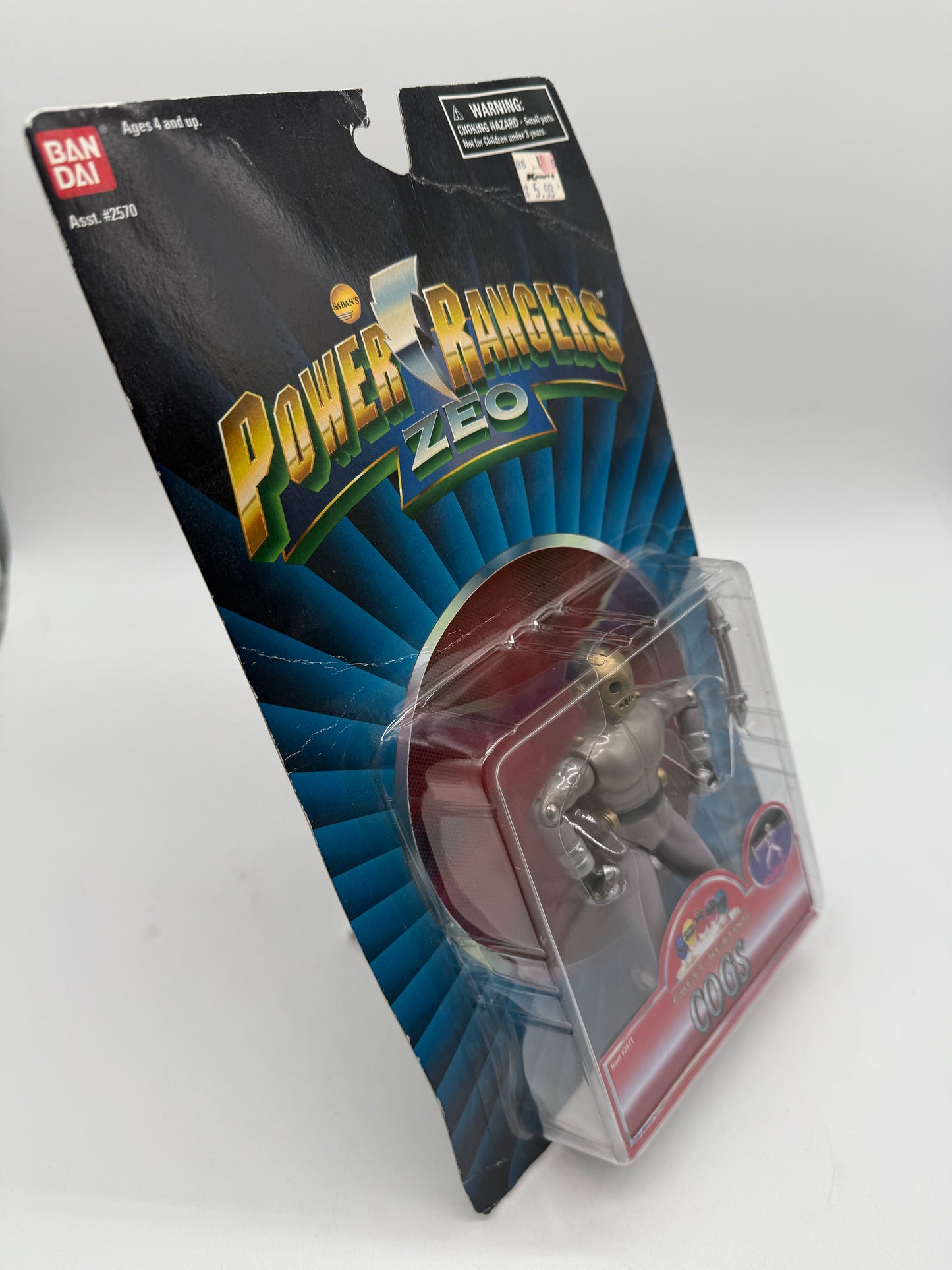 Power Rangers Zeo Cogs 1996 Ban Dai