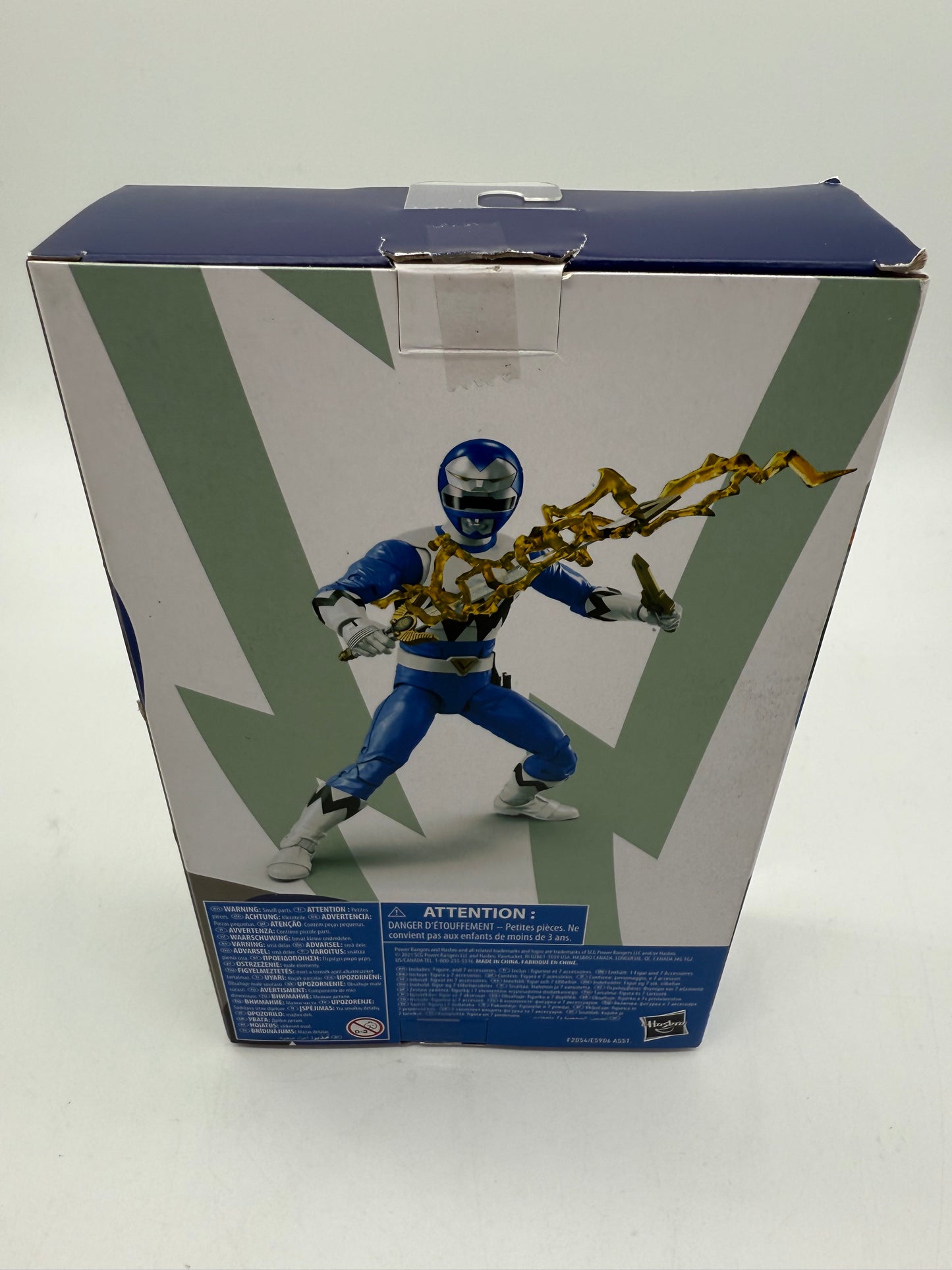 Power Rangers Lightning Lost Galaxy Blue Ranger 2021 Hasbro