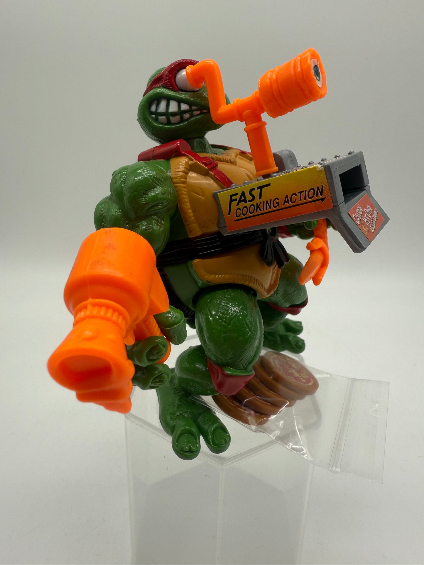 TMNT Vintage Raphael Pizza Tossin Raph 1993 Playmates