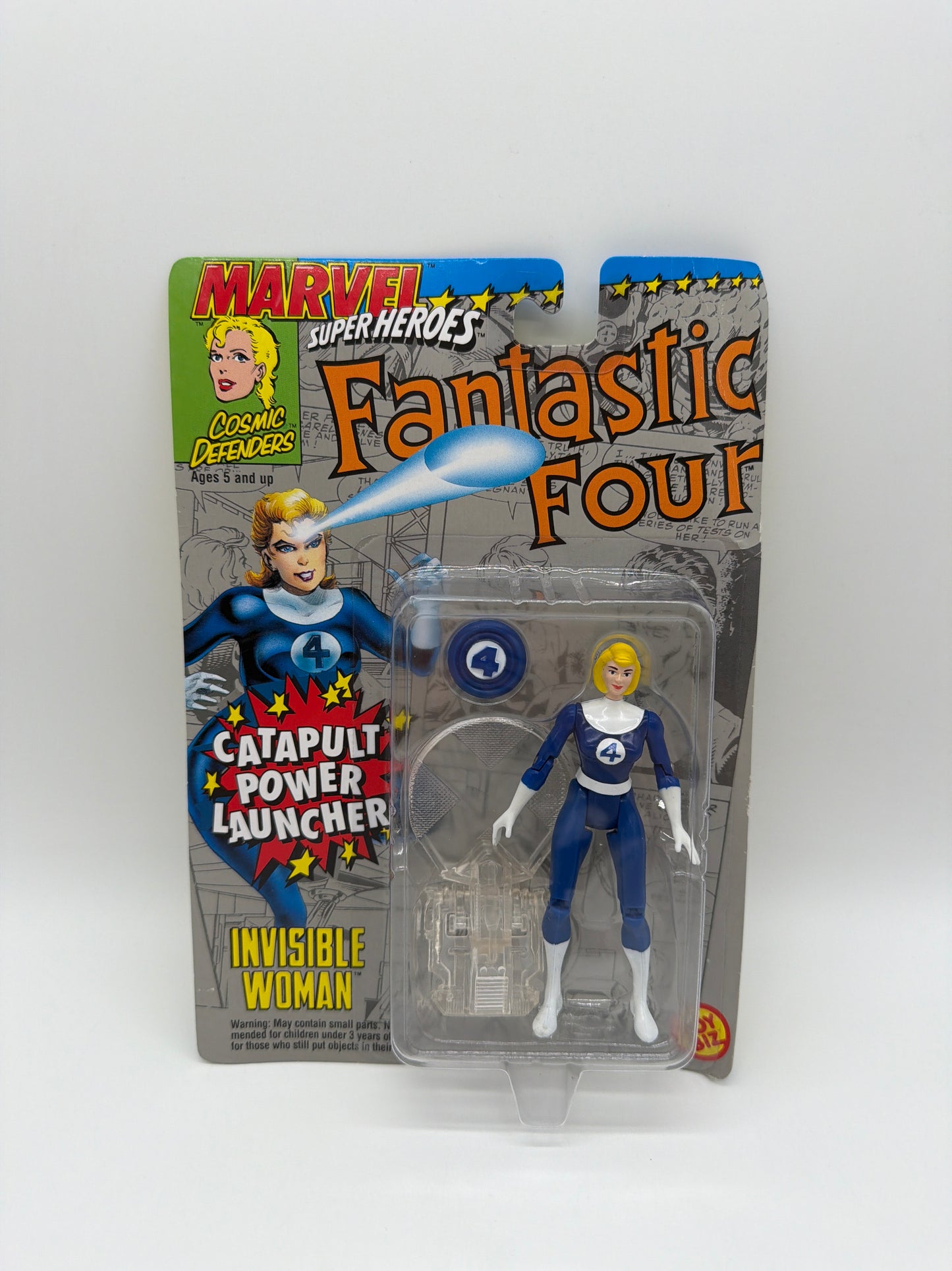 Toy Biz 1994 Marvel Super Heroes Fantastic Four Invisible Woman