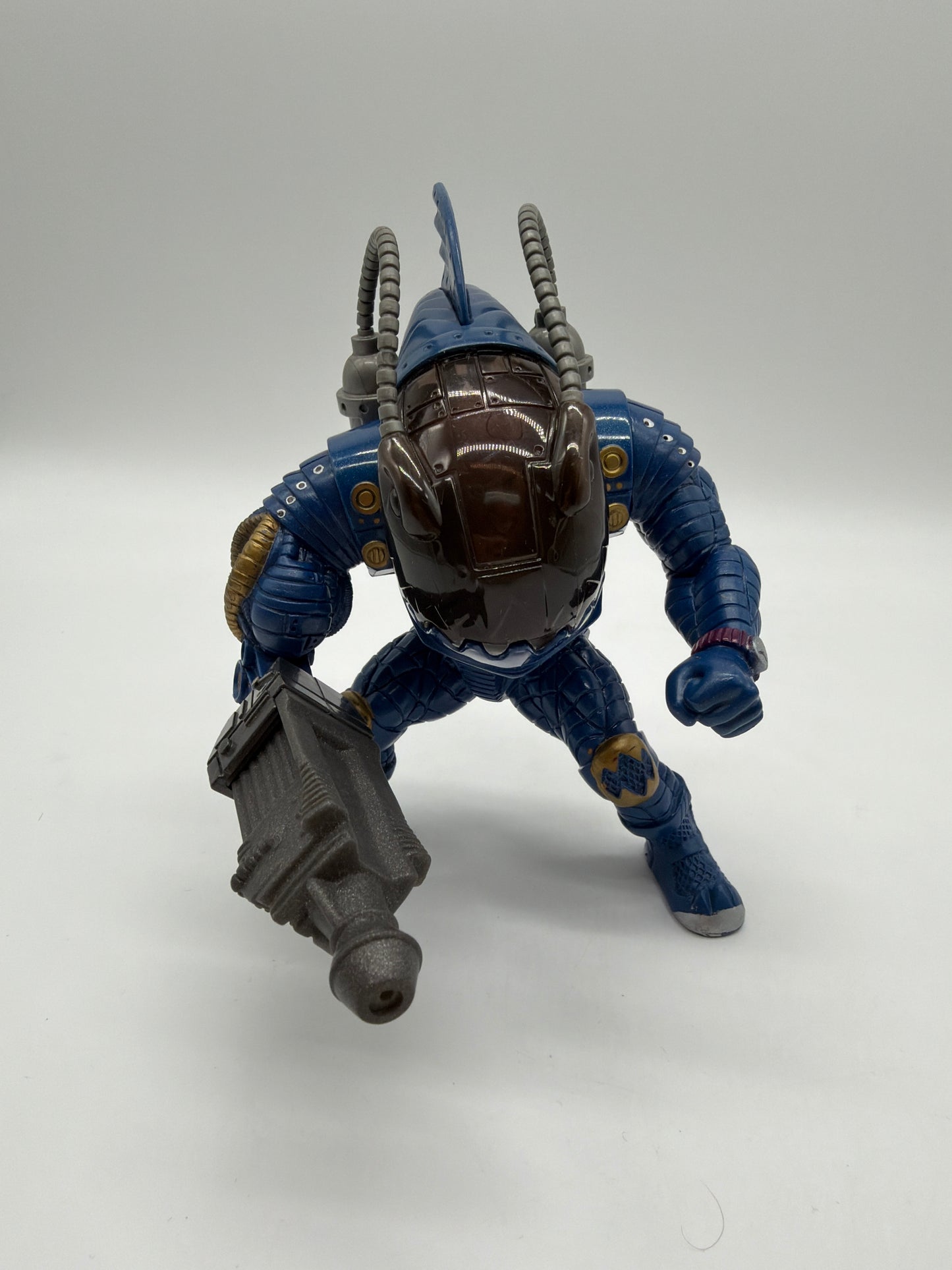 Mattel 1995 Street Sharks PowerBite Dr. Piranoid Action Figure