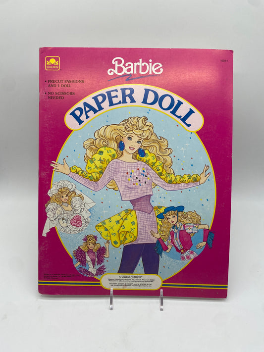 Barbie Paper Doll Book 1990