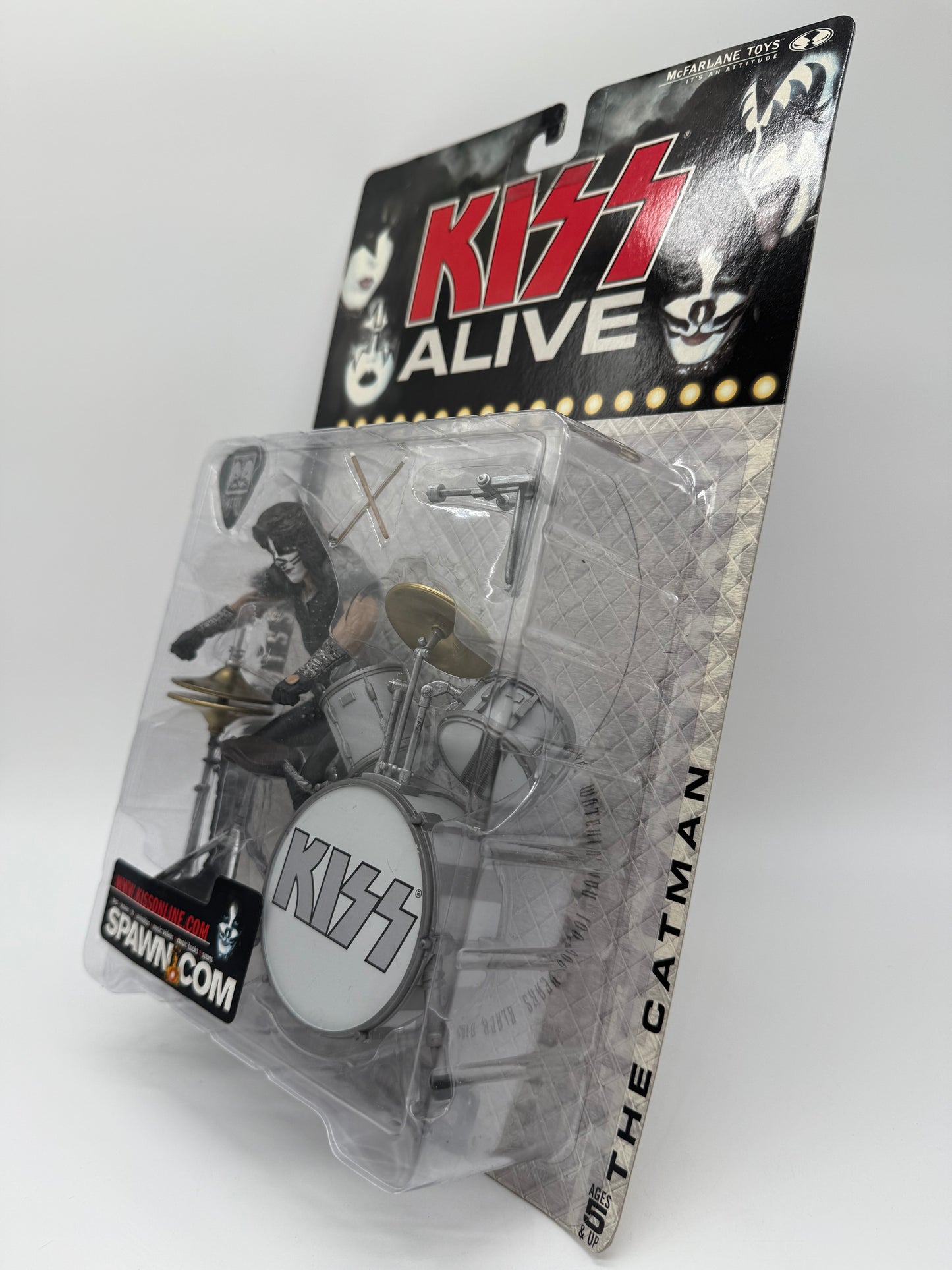McFarlane Toys 2000 Kiss Alive Super Stage Figures Set