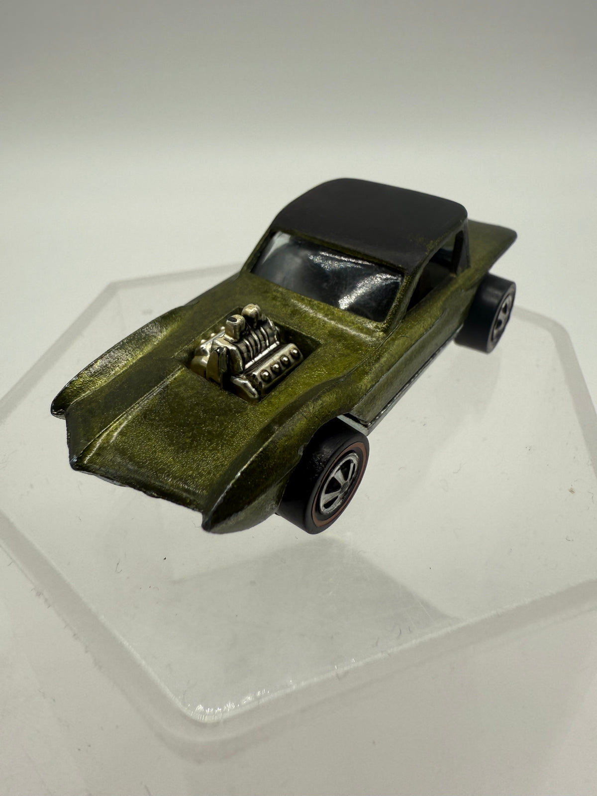 Hot Wheels Vintage Sweet 16 Redline Python (Olive Green) 1968 Mattel, photo 2 of 9