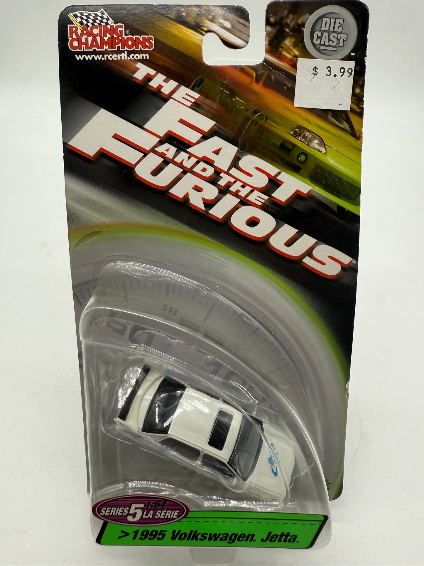 Racing Champions The Fast and The Furious 1995 Volkswagen Jetta 2003 RC ERTL