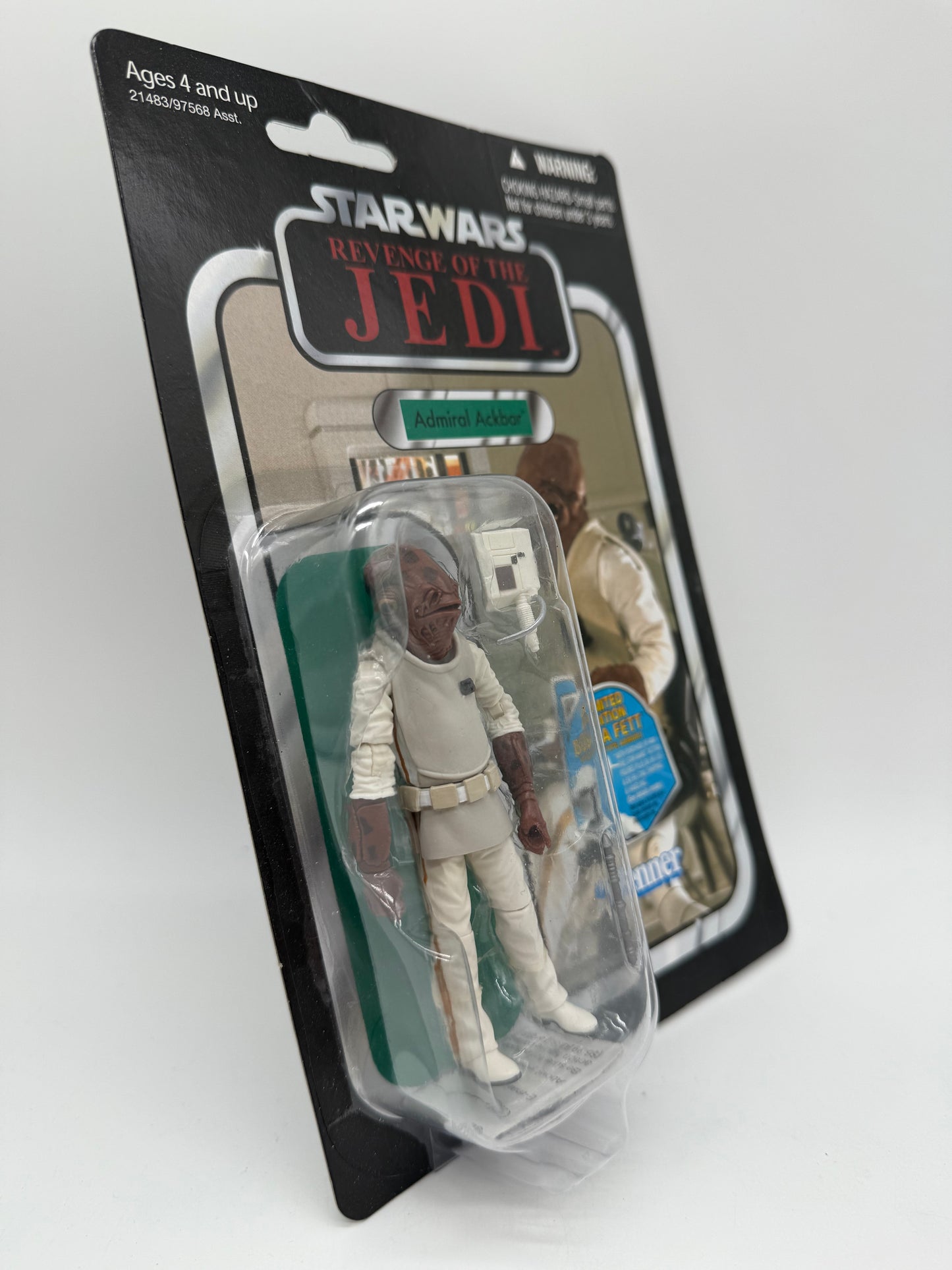 Hasbro 2011 Star Wars The Vintage Collection Revenge of the Jedi Admiral Ackbar
