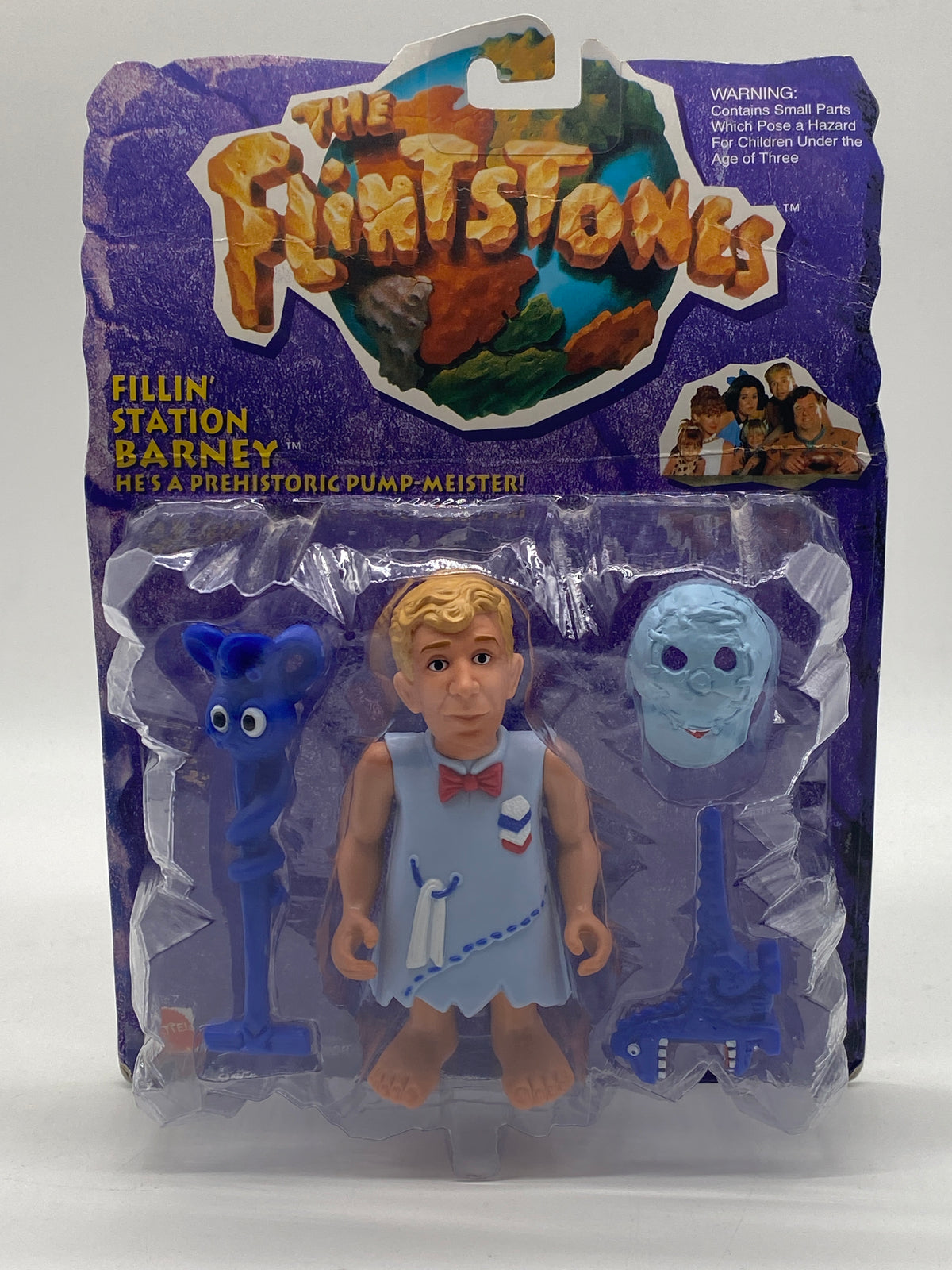 Mattel 1993 Fillin’ Station Barney Action Figure, photo 1 of 5