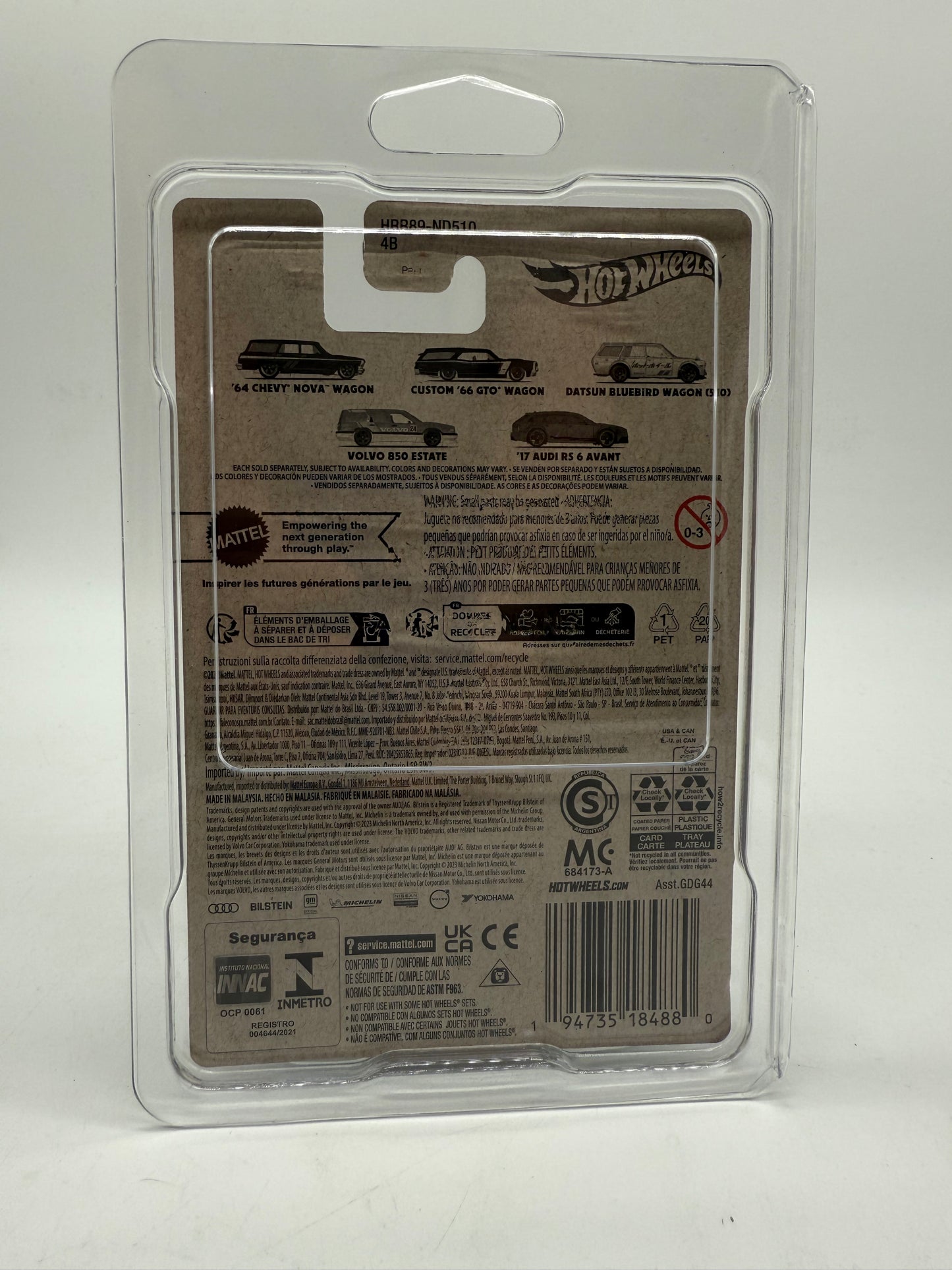 Hot Wheels '64 Chevy Nova Wagon 2023 Mattel