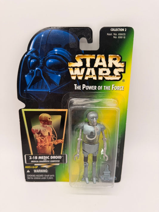 Kenner 1997 Star Wars The Power of the Force 2-1B Medic Droid