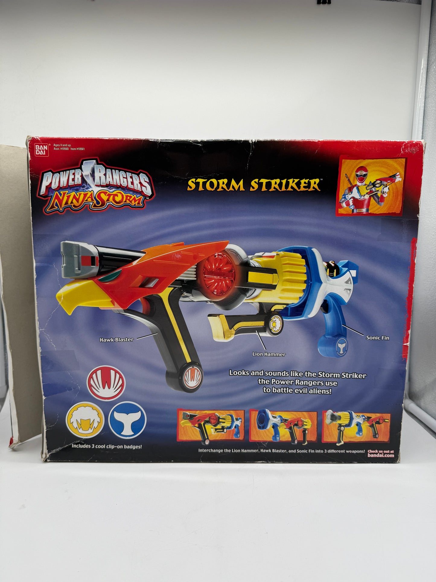 Power Ranger Ninja Storm Storm Stroker 2002 Ban Dai
