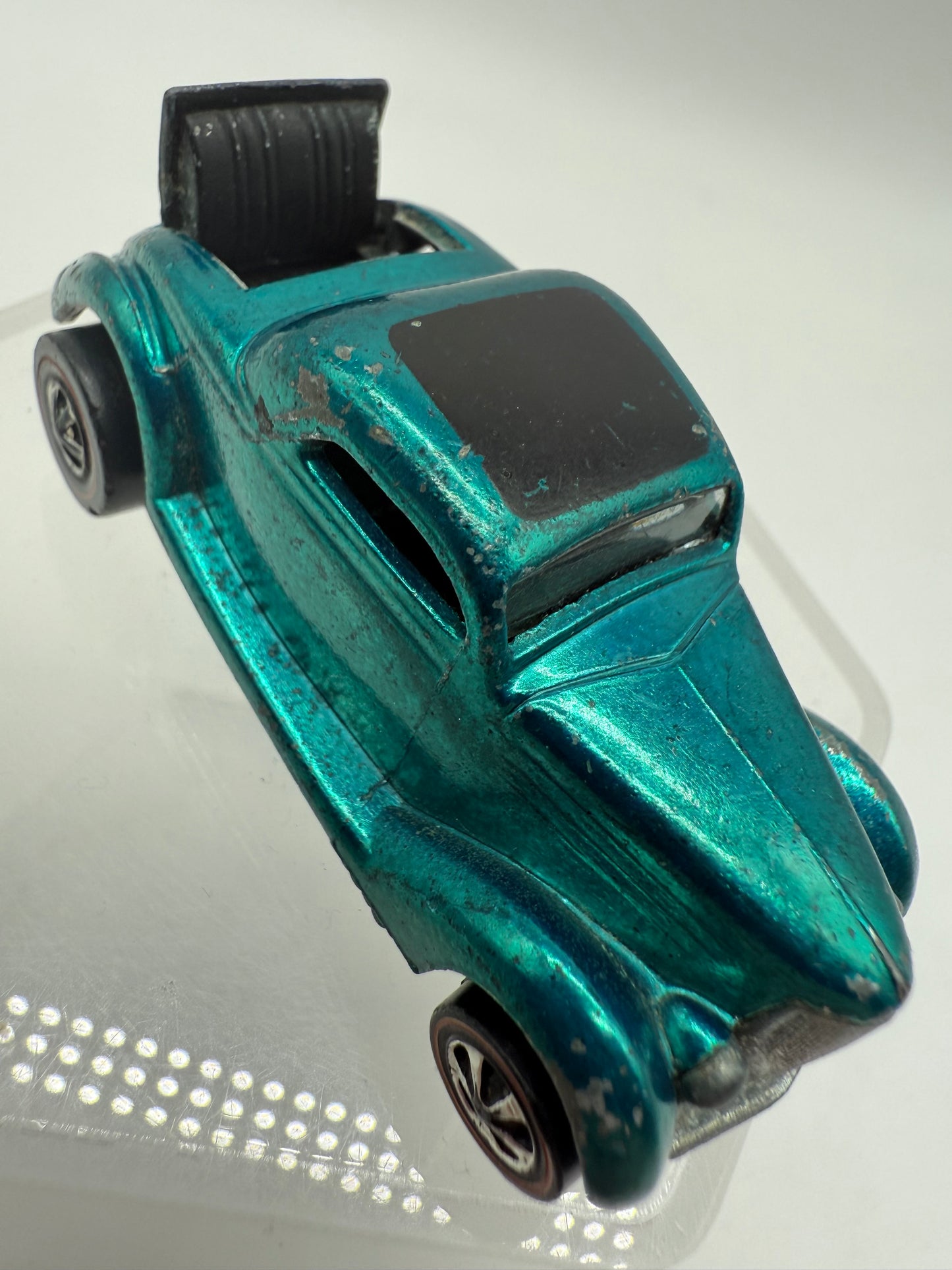 Hot Wheels Vintage Redline Classic 36 Ford Coupe (Teal) 1968 Mattel