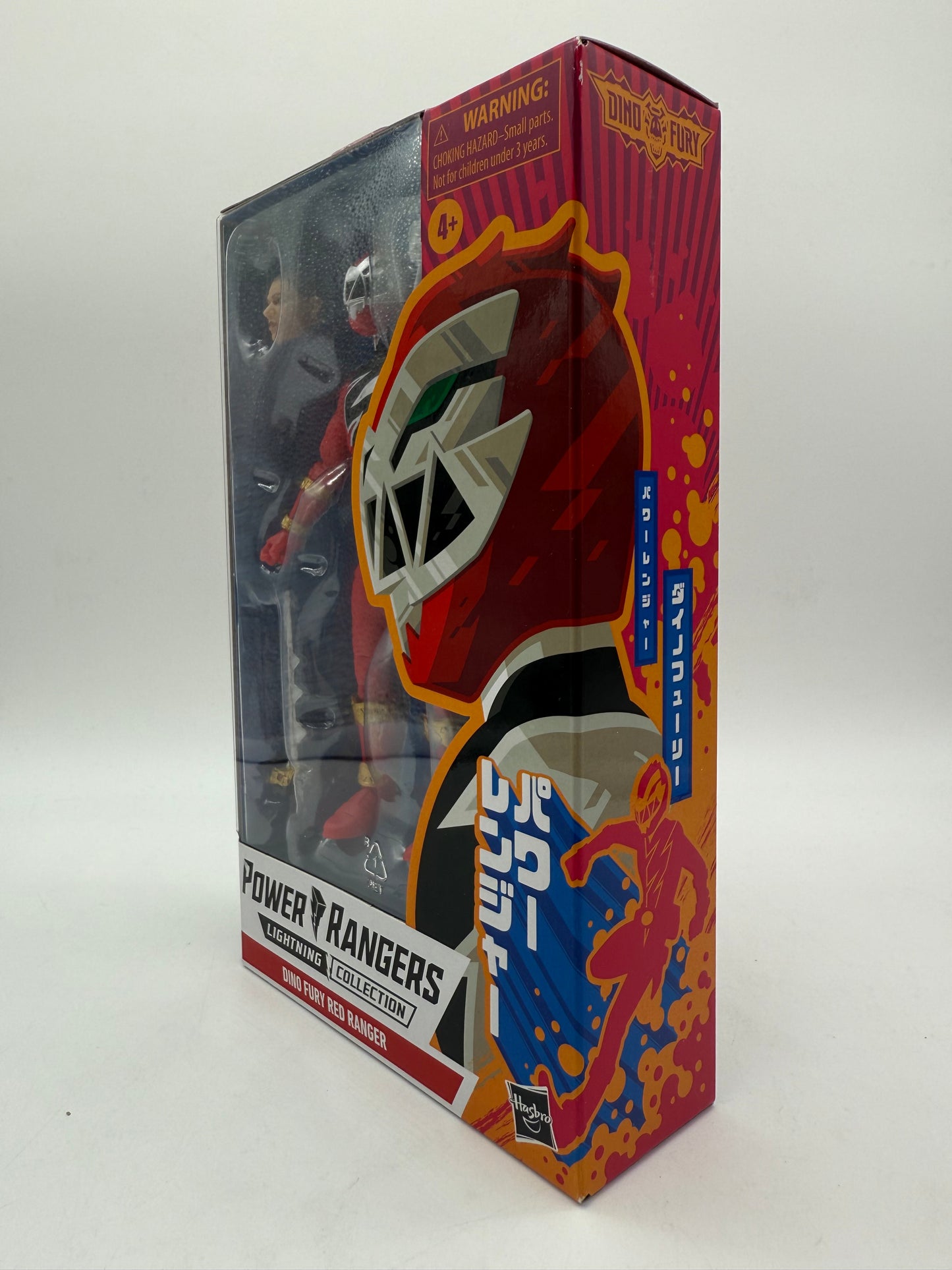 Power Rangers Lightning Dino Fury Red Ranger 2022 Hasbro