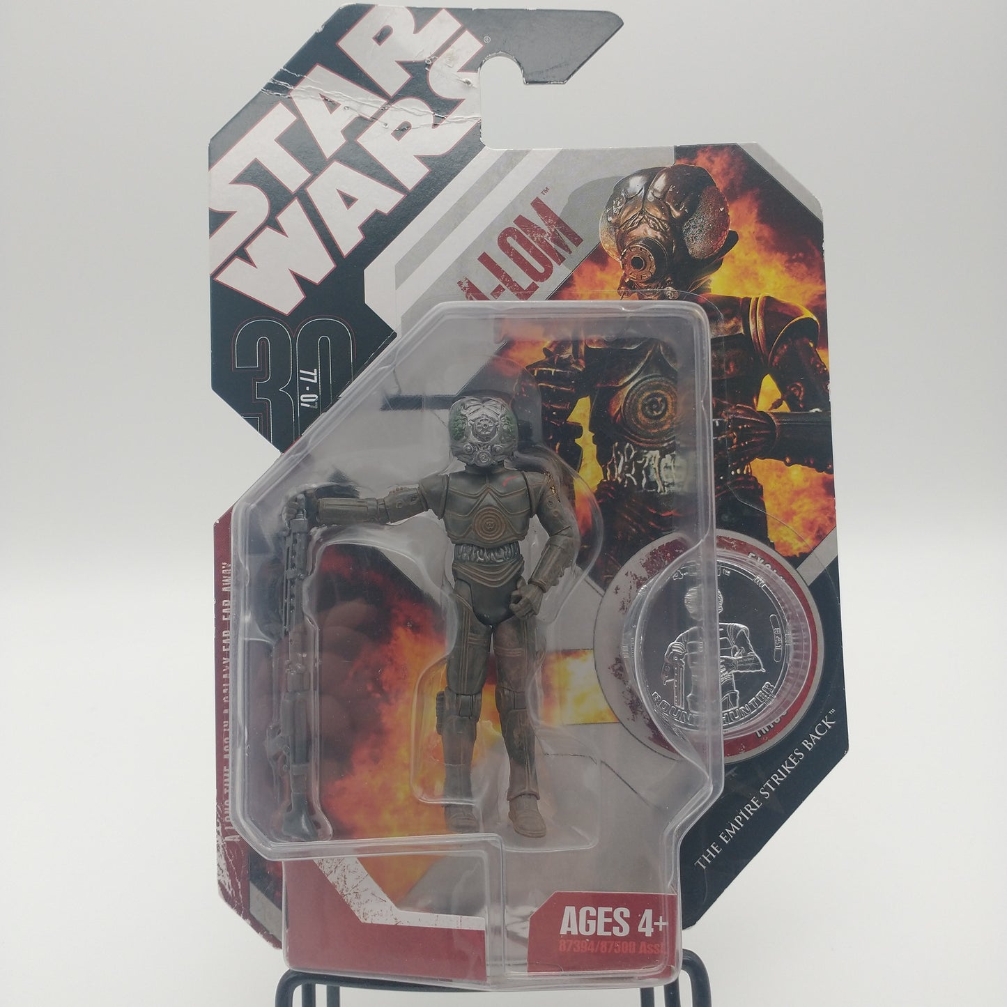 Star Wars Empire Strikes Back 4-LOM figure Hasbro 2007