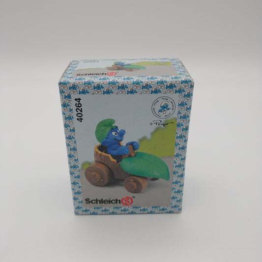 Smurf in a Car Figure Schleich 1998