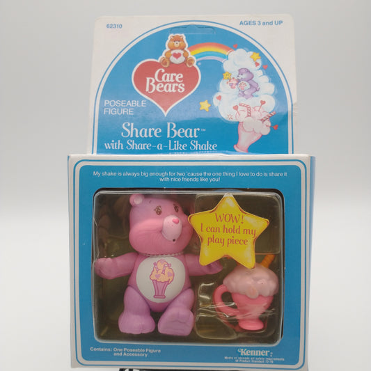 Care Bears Share Bear Shake Kenner 1982