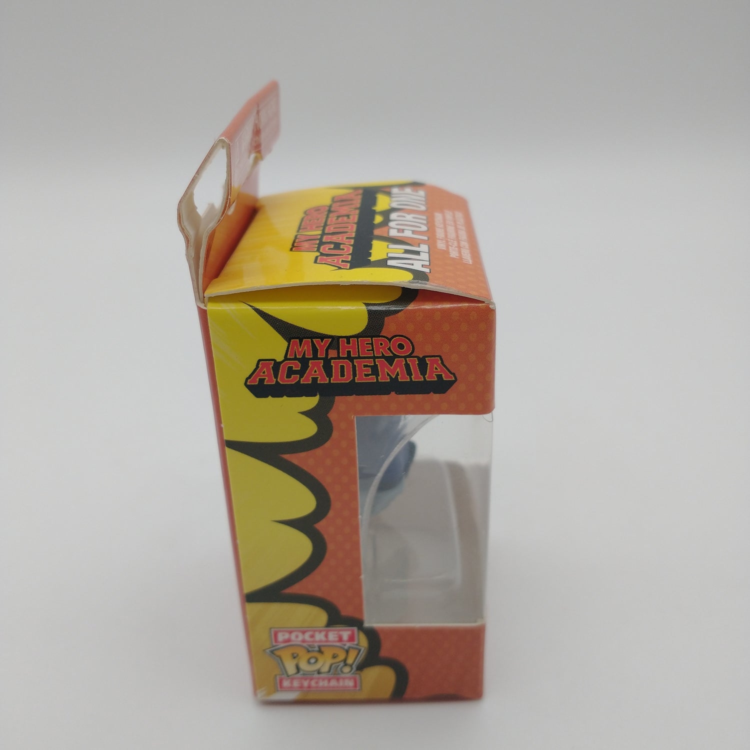 A picture of the right side of the card and bubble. The figure is inside.