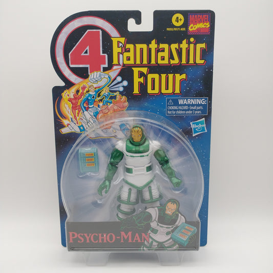 The front of the card and bubble. The figure is sealed inside.