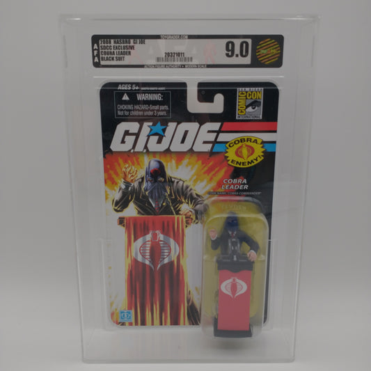 G.I Joe Cobra Leader San Diego Comic Con Exclusive 2008 GRADED