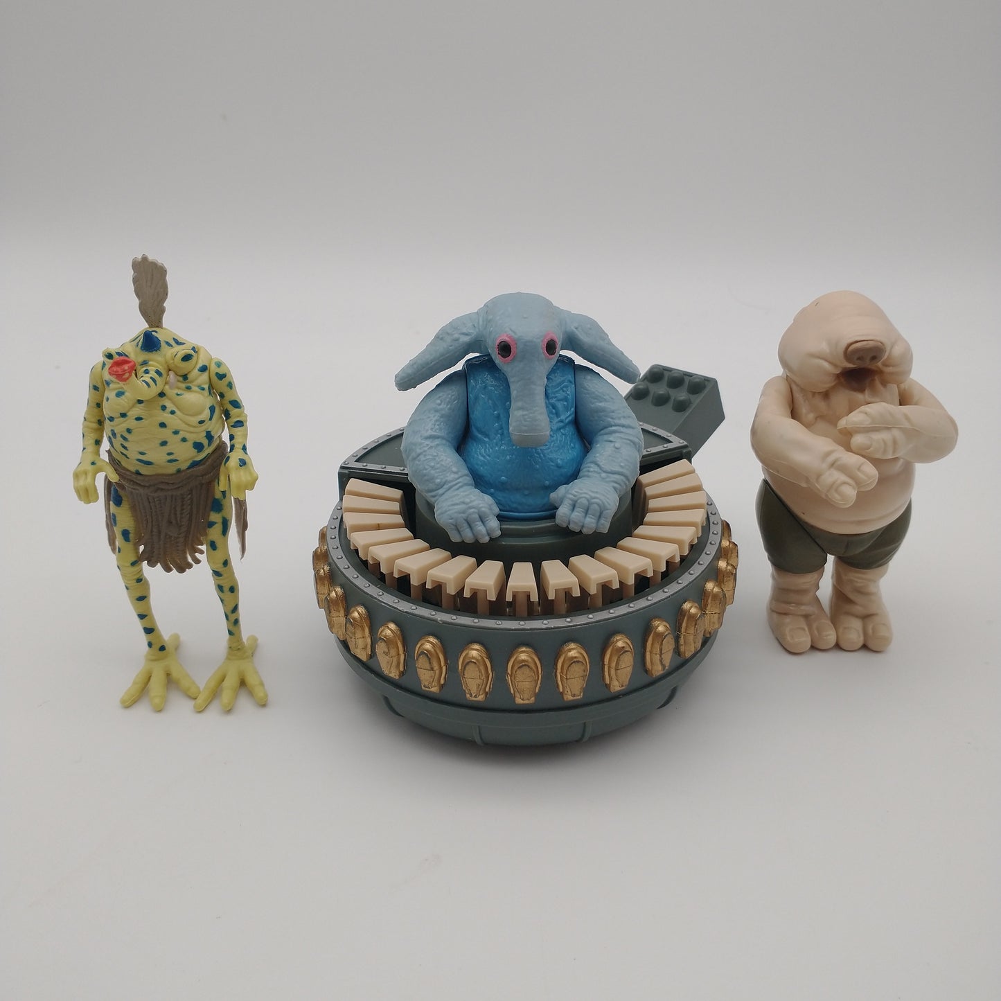 Star Wars Sy Snootles & The Rebo Band Loose, Missing Mic Stands Kenner 1985