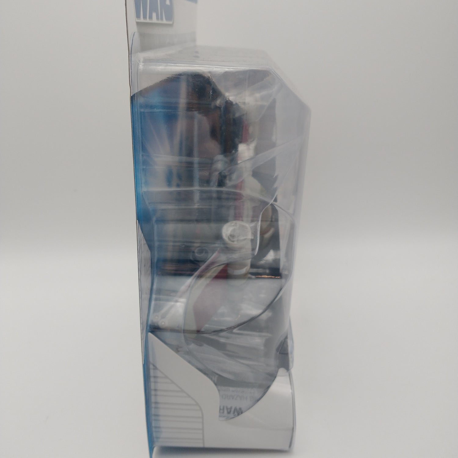The left side of the box