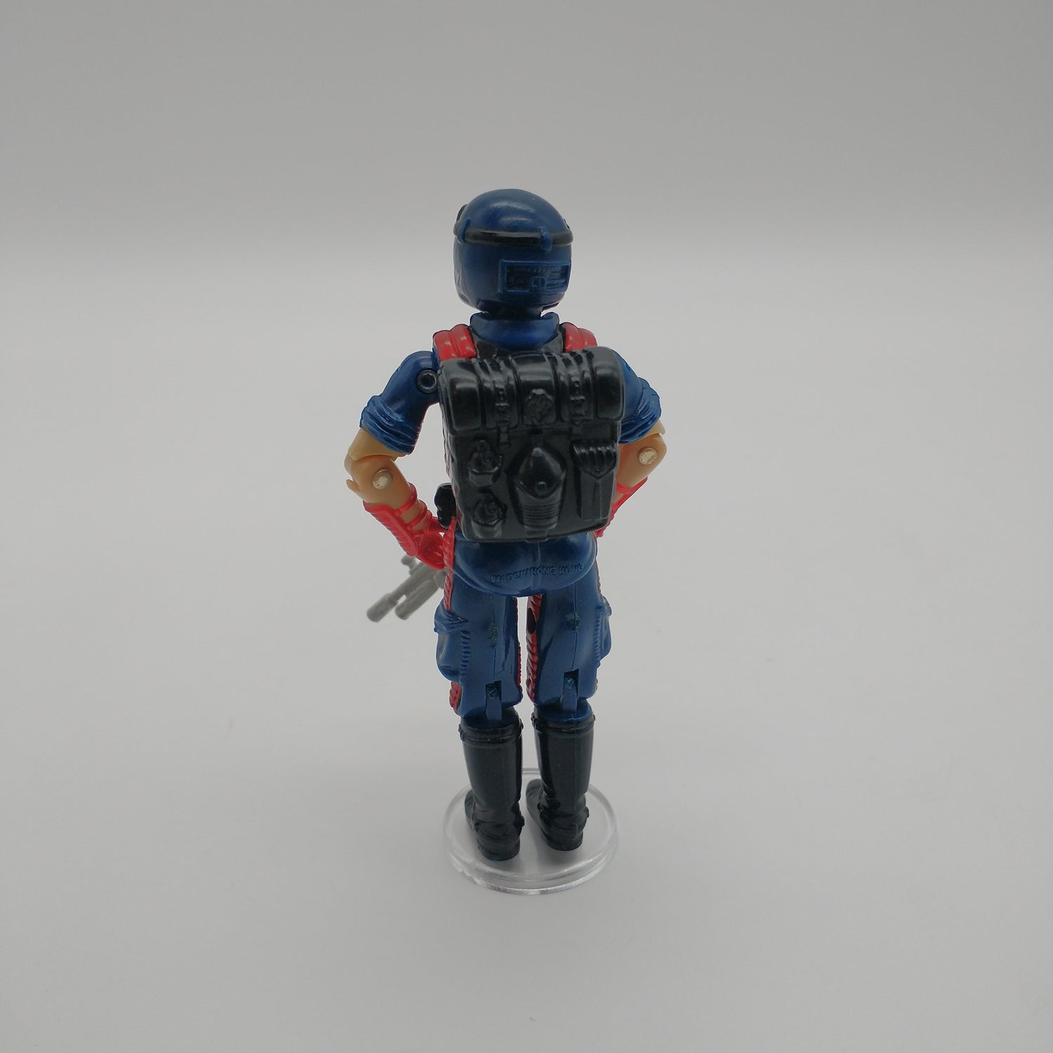 The back of the figure