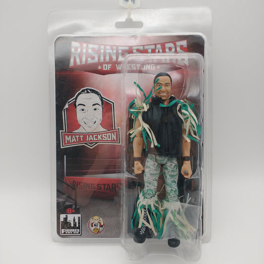 The front of the card and bubble. The figure is sealed inside.