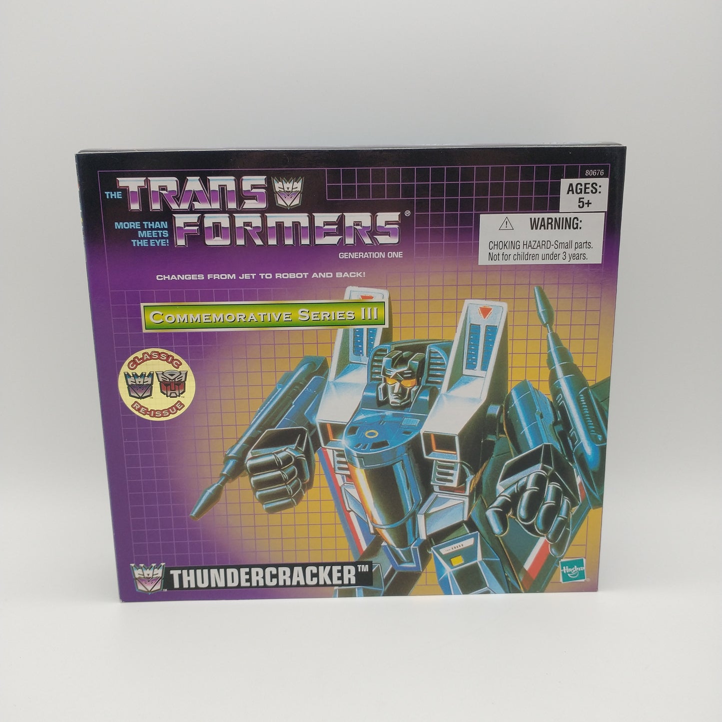 Transformers Commemorative Series III Thundercracker Hasbro 2002