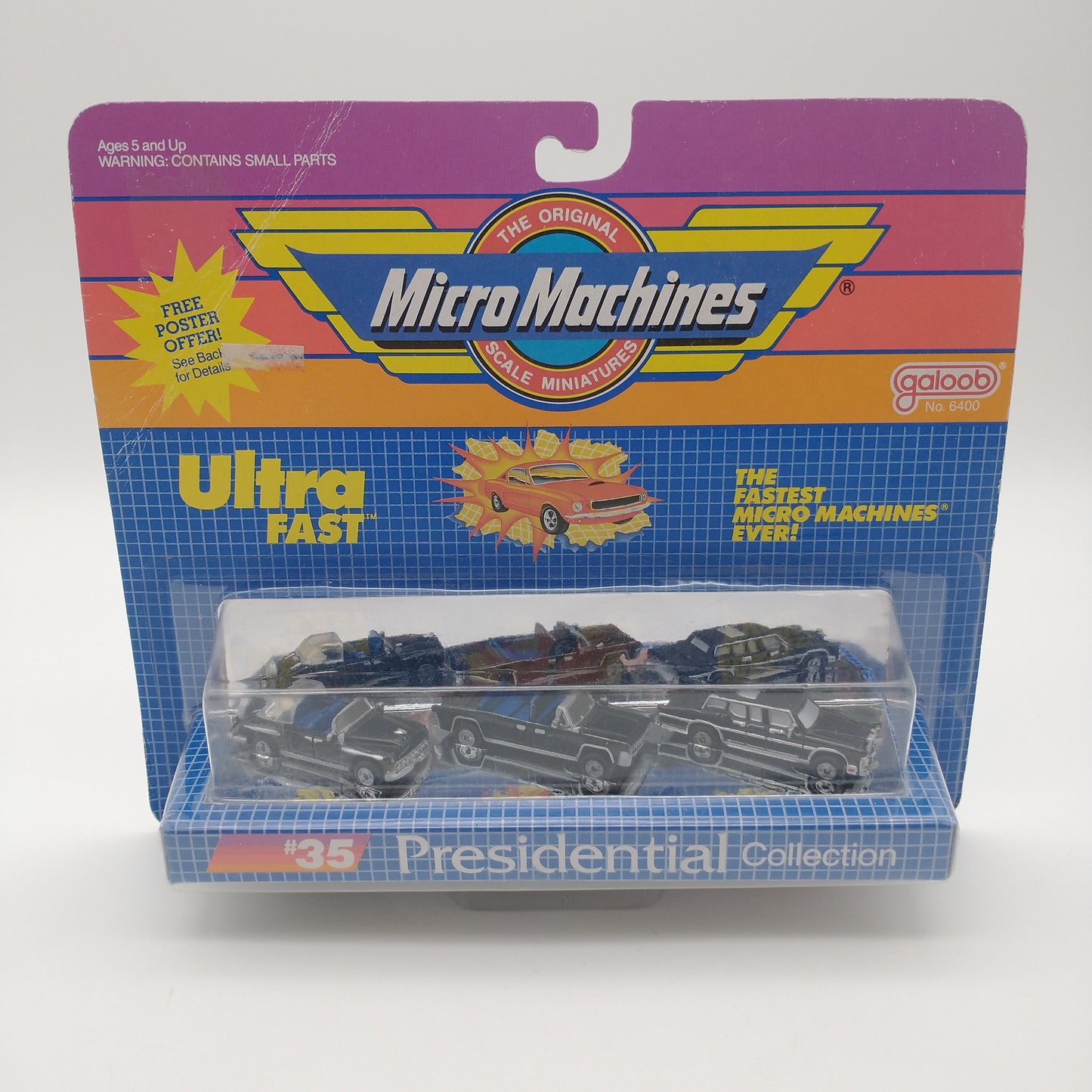 Micro Machines #35 Presidential Collection Galoob 1986