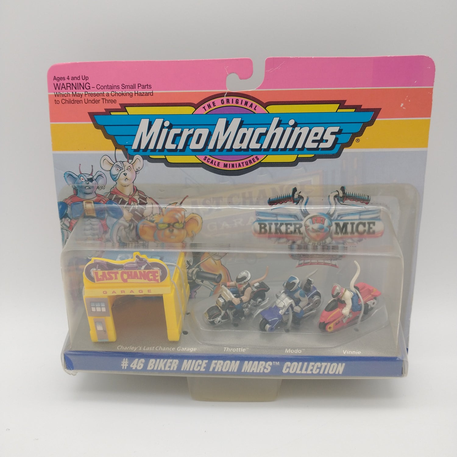 The front of the card