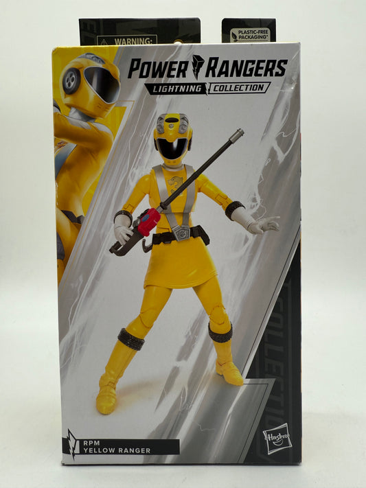 Power Rangers Lightning RPM Yellow Ranger 2023 Hasbro