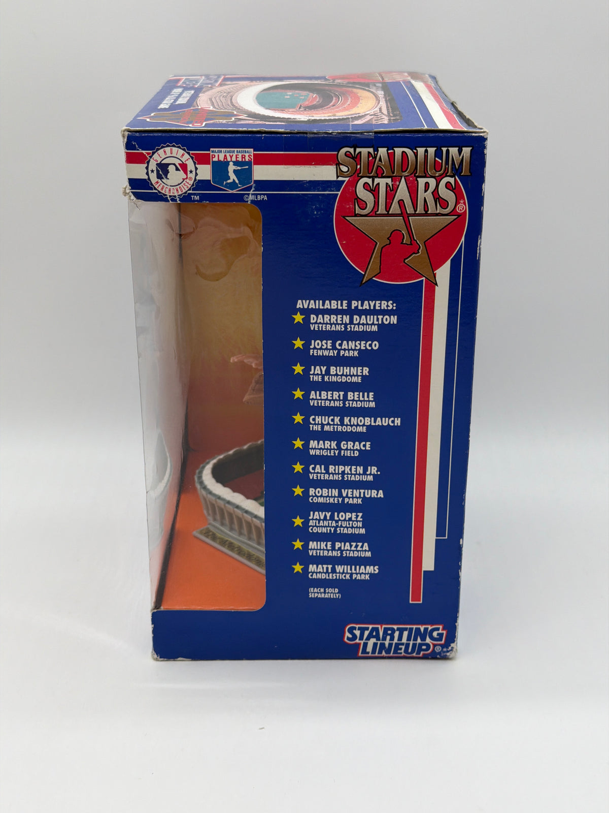 Kenner 1996 Starting Lineup Stadium Stars Chuck Knoblauch