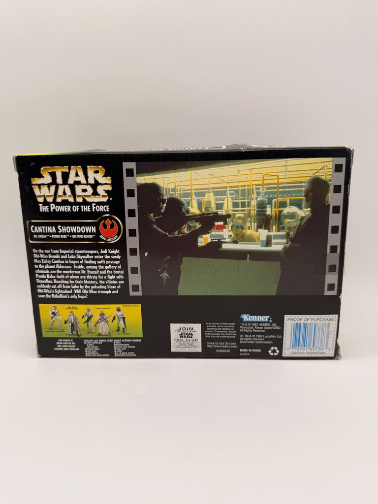 Hasbro 1997 Star Wars The Power of the Force Cantina Showdown