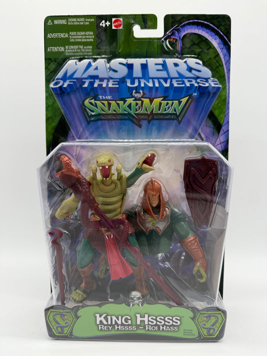 Master of The Universe King Hssss Rey Hssss-Roi Hass 2003 Mattel
