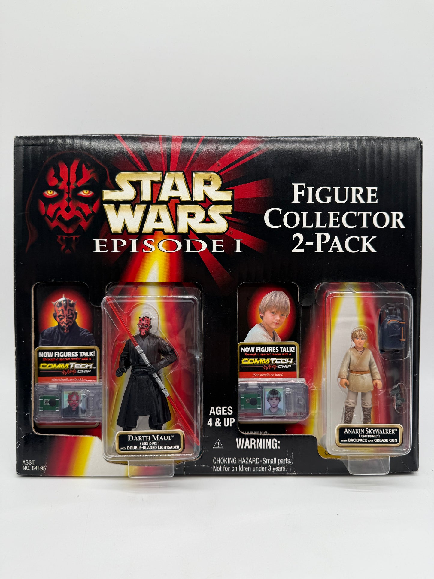 Star Wars Darth Maul & Anakin Skywalker 1999 Hasbro