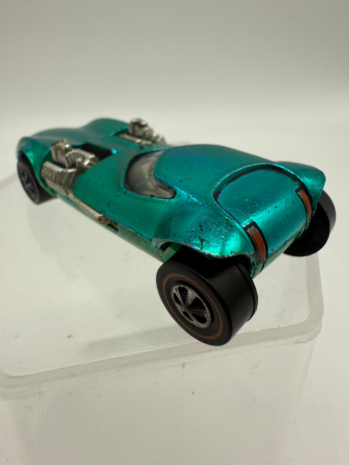 Mattel 1969 Hot Wheels Vintage Redline Twinmill Aqua Green, photo 8 of 9