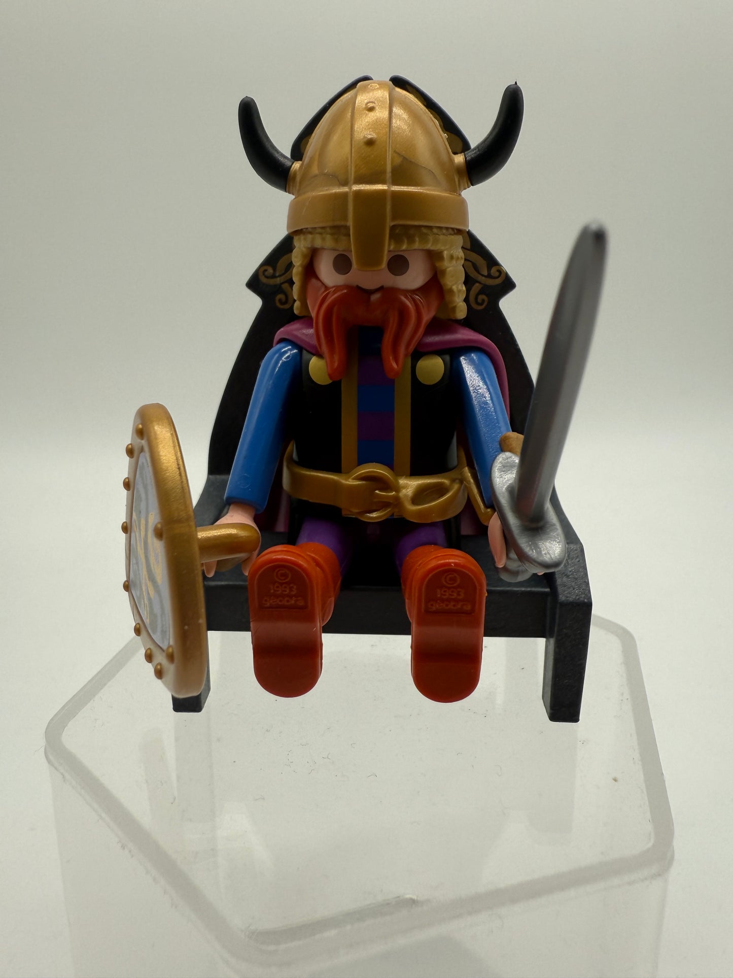 Vintage Playmobil Norse King and Prince 1992 Geobra