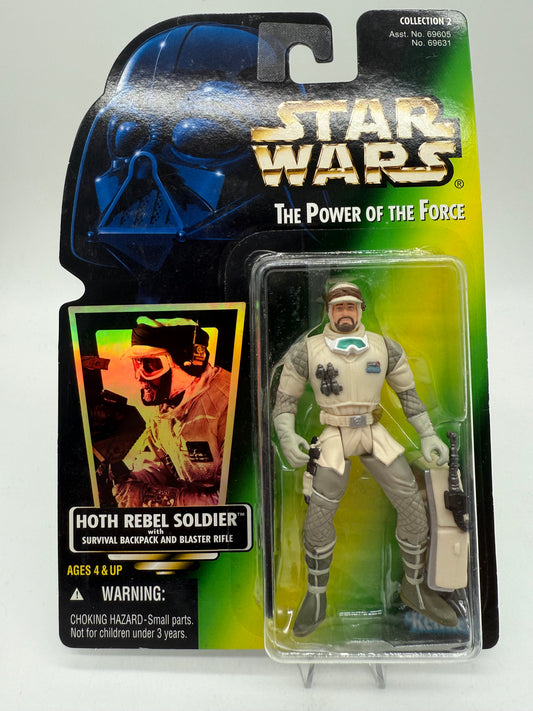 Star Wars The Power of The Force Hoth Rebel Soldier 1997 Kenner