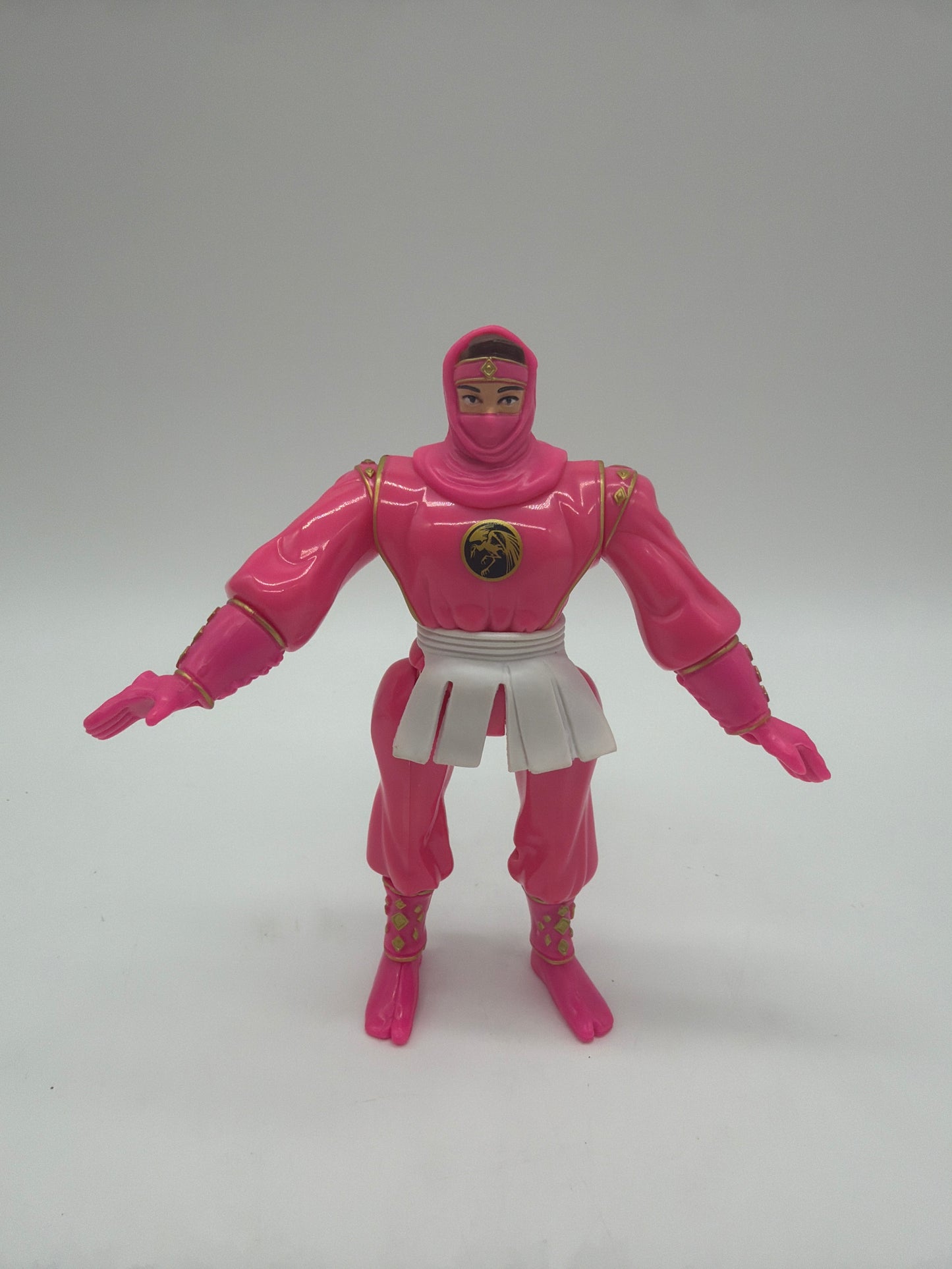 Bandai 1995 Mighty Morphin Power Rangers Ninja Rangers Set of 6 Action Figures