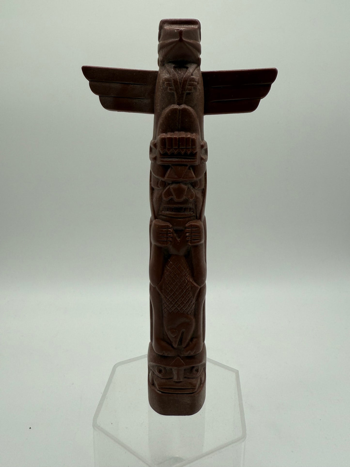 Brown Totem Pole with Figure 1974 Playmobil