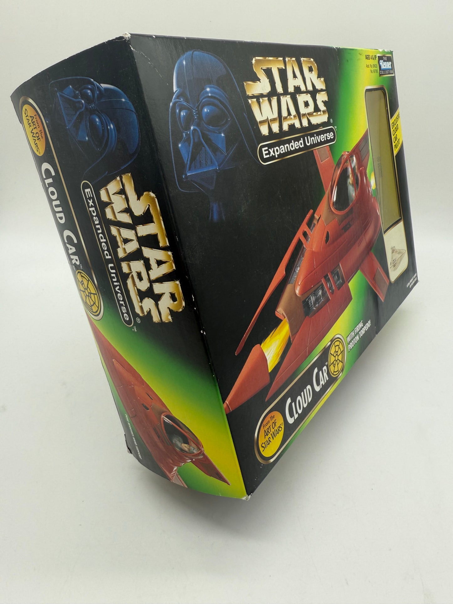 Hasbro 1997 Star Wars Expanded Universe Cloud Car With Exclusive Cloud Car Pilot!