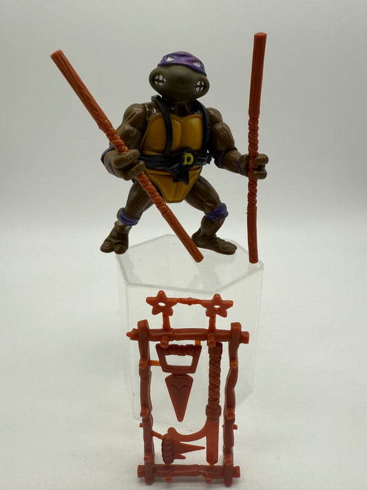 TMNT Vintage Donatello (Soft Head With Rack) 1988 Playmates