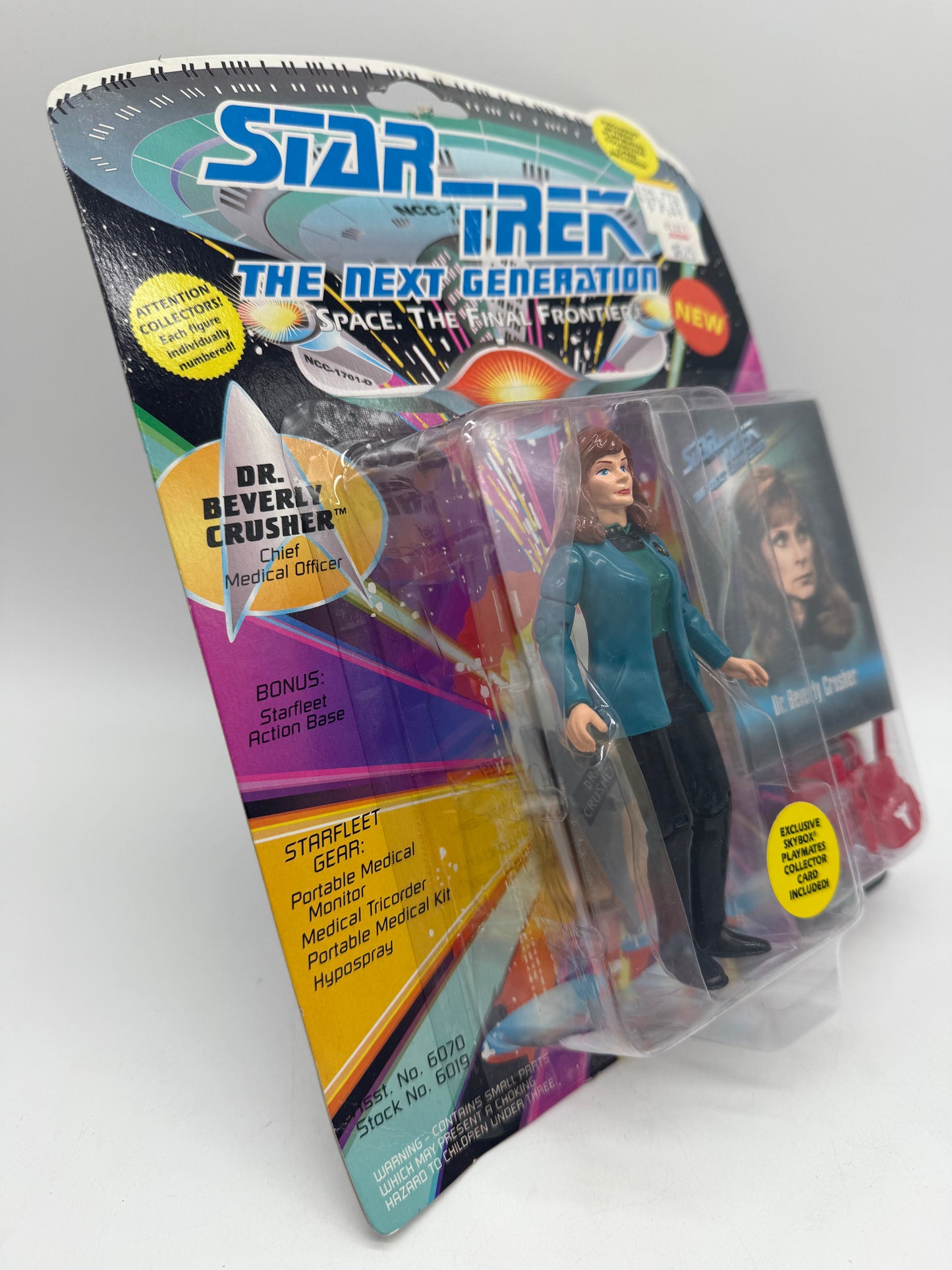 Playmates 1993 Star Trek Next Generation Dr. Beverly Crusher