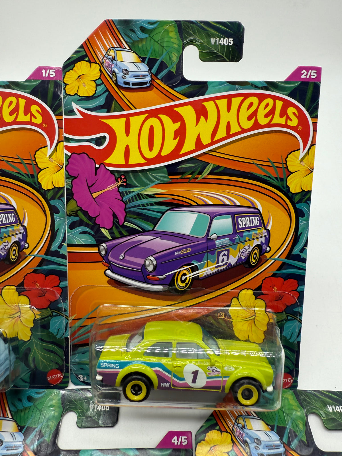 Hot Wheels Spring 5 Car Set 2023 Mattel, photo 3 of 6