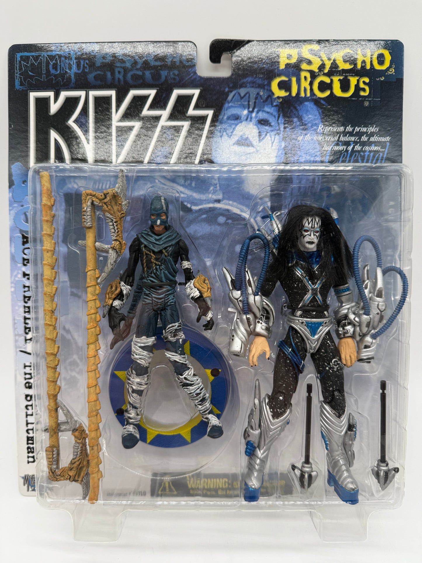 McFarlane Toys 1998 Kiss Psycho Circus Ultra Action Figures Set