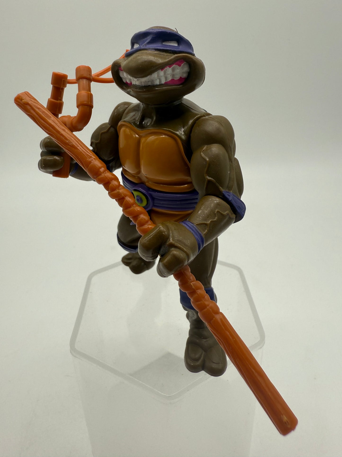 TMNT Vintage Donatello Storage Shell 1990 Playmates