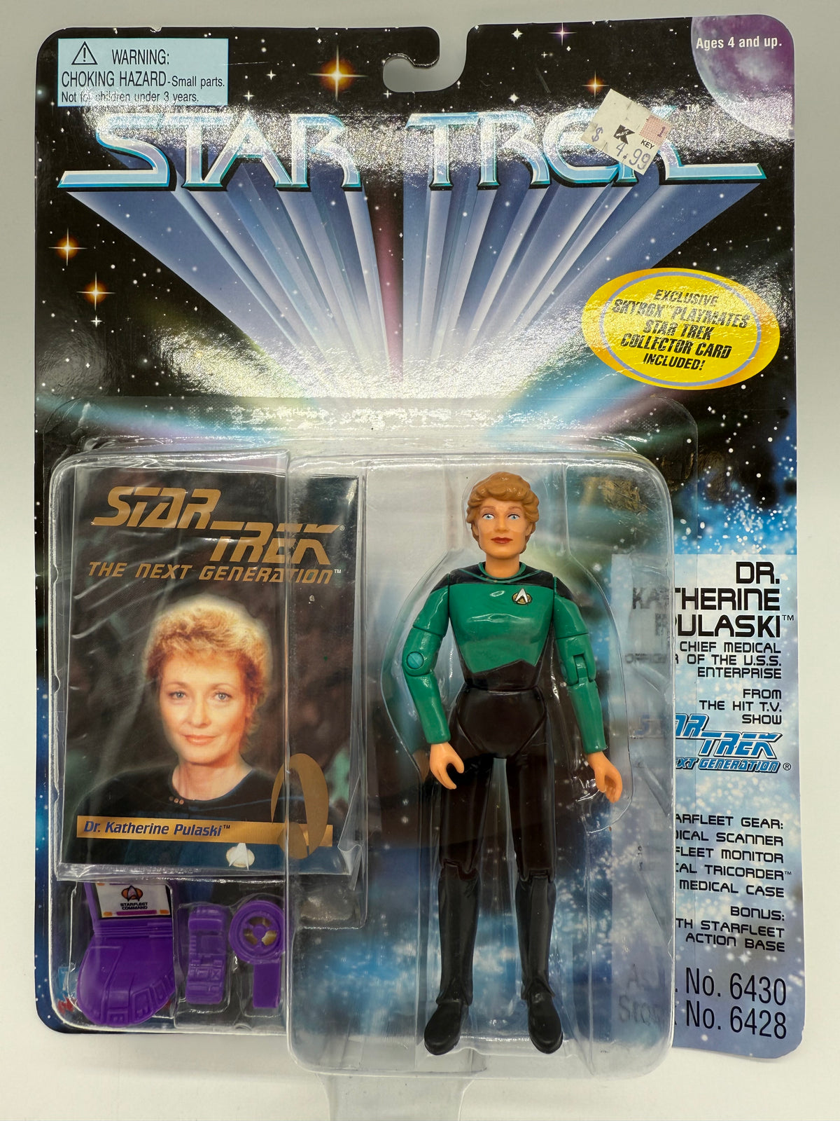 Star Trek Dr. Katherine Pulaski 1995 Playmates, photo 1 of 2