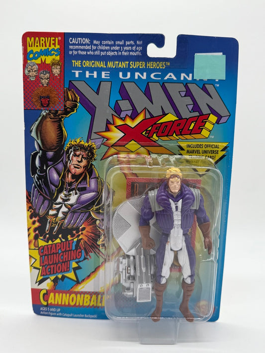 Toy Biz 1993 Marvel Comics The Uncanny X-Men X-Force Cannonball, photo 1 of 2